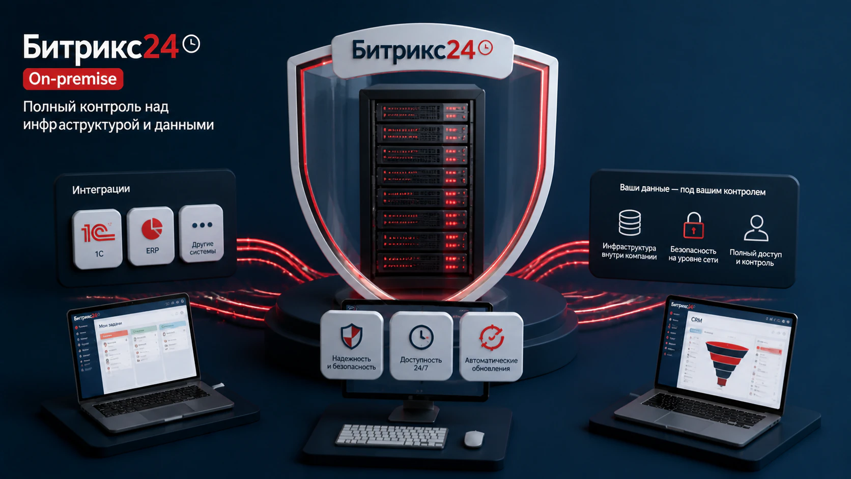 Корпоративное внедрение Битрикс24 Enterprise