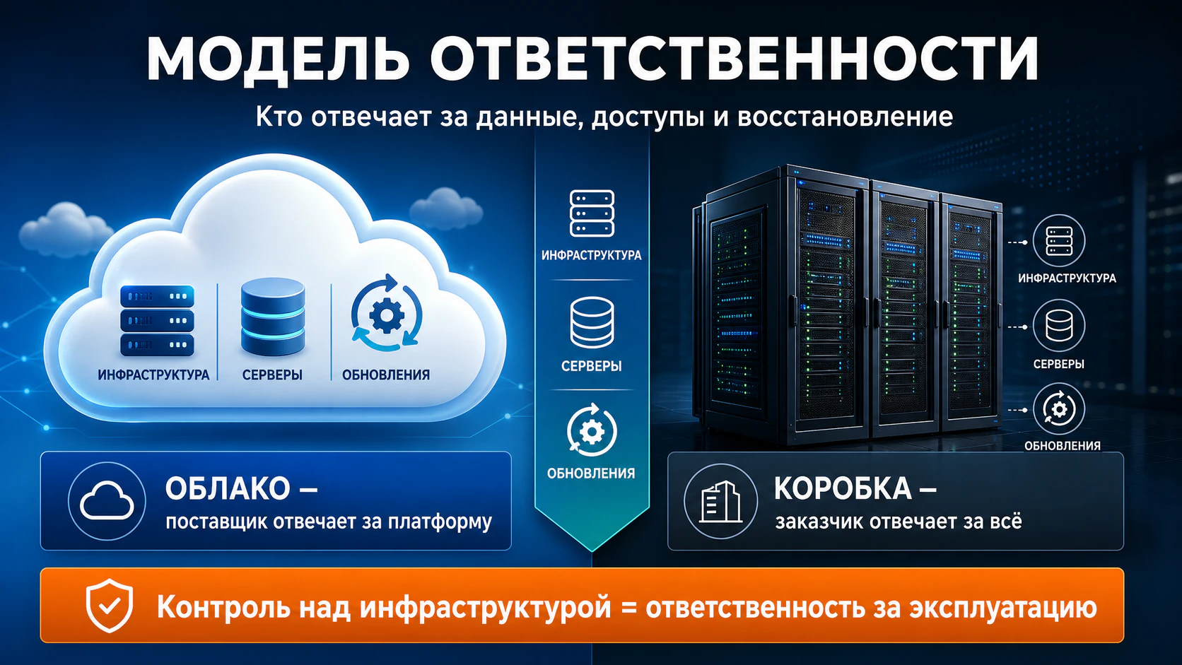 Облако или коробочная версия Битрикс24: безопасность и отказоустойчивость для бизнеса