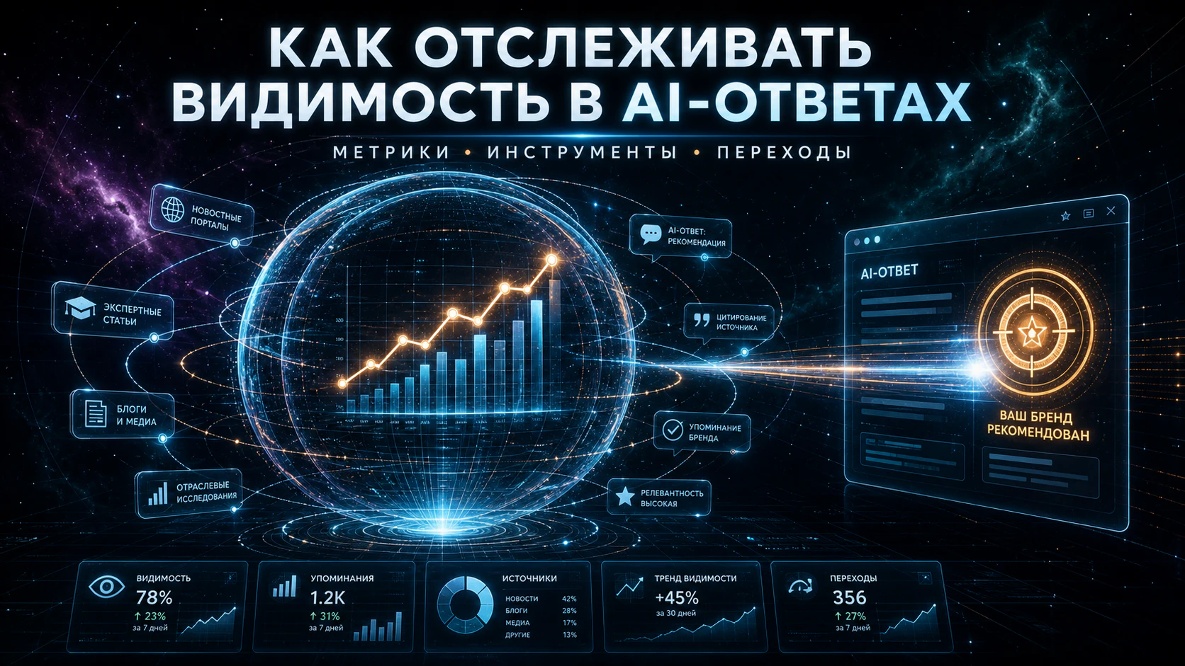 Мониторинг AI-видимости бренда в нейросетях и генеративной выдаче